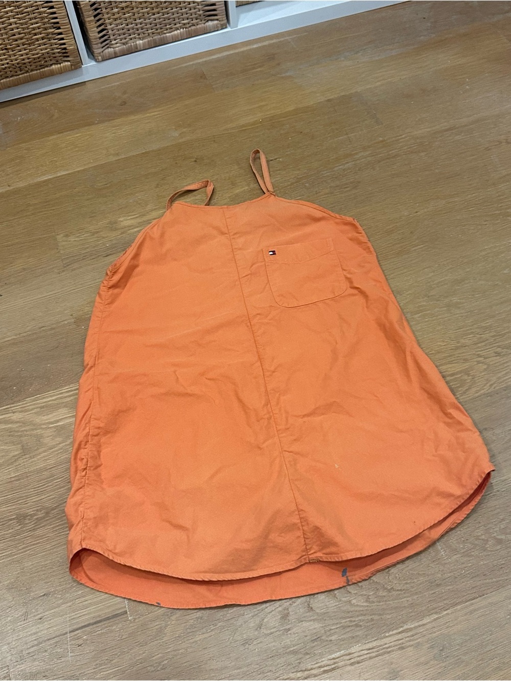 Tommy Hilfiger Orange Spaghetti Strap Tank Top